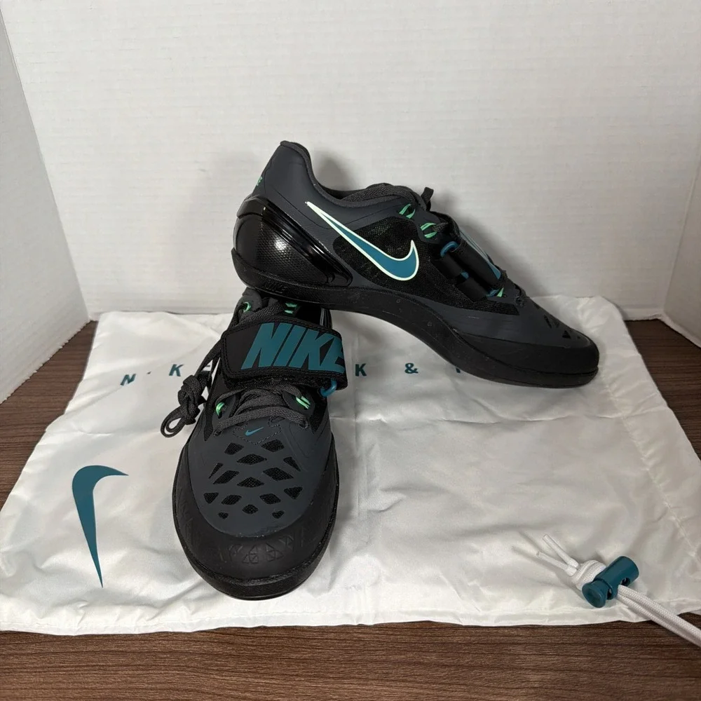 Nike Zoom Rotational 6 Throwing Shoes‎ Black Spruce FZ9606-001 Men's Size 8 NEW